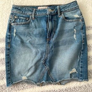 GUESS CLASSIC JEAN SKIRT